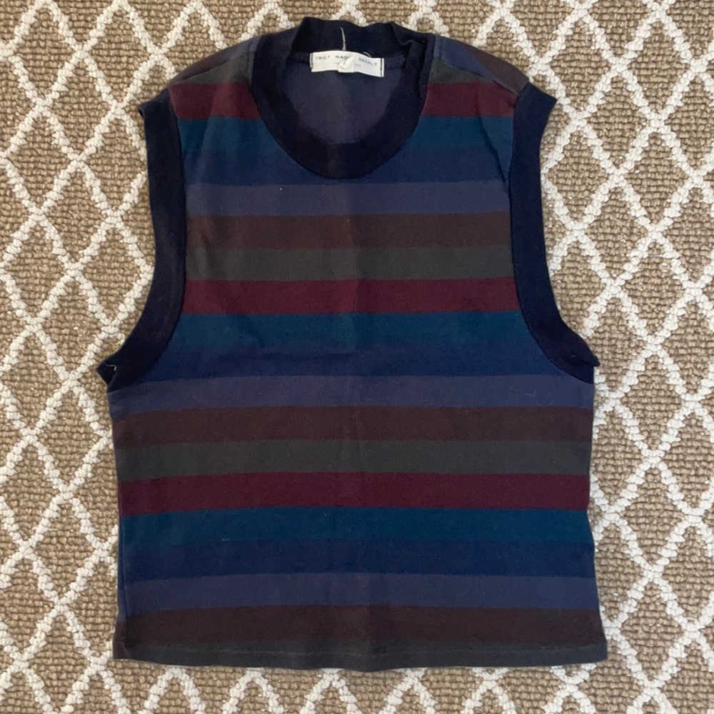 Cropped Stripe Urban Outfitters tank